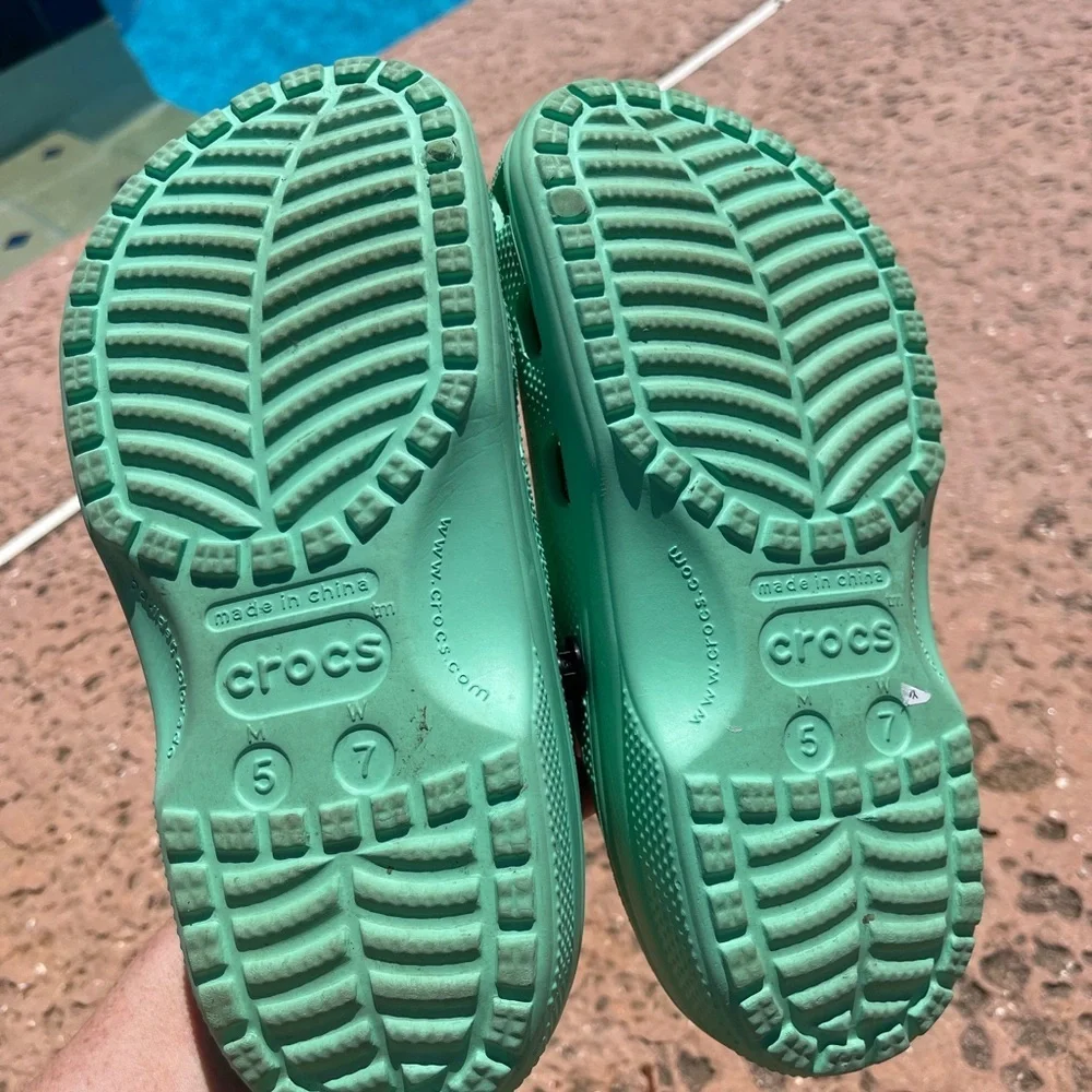 CROCS Kids Mint Green Classic Clog